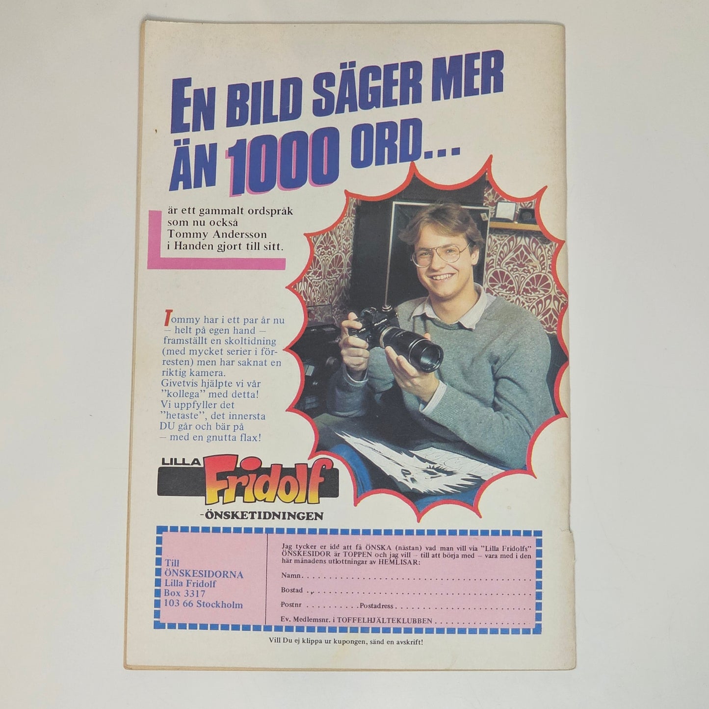 Buster Nr 1 1986 #FR#