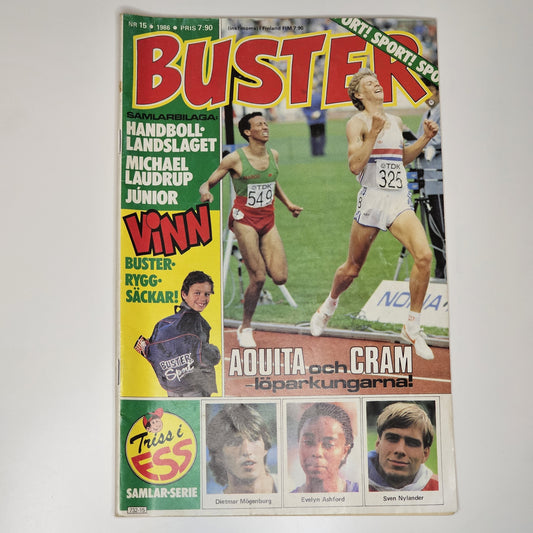 Buster Nr 15 1986 #FN# + Bilaga