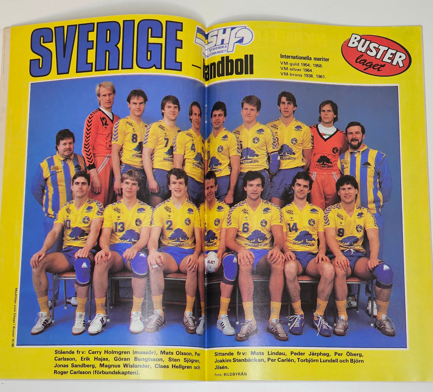 Buster Nr 15 1986 #VF# + Affisch