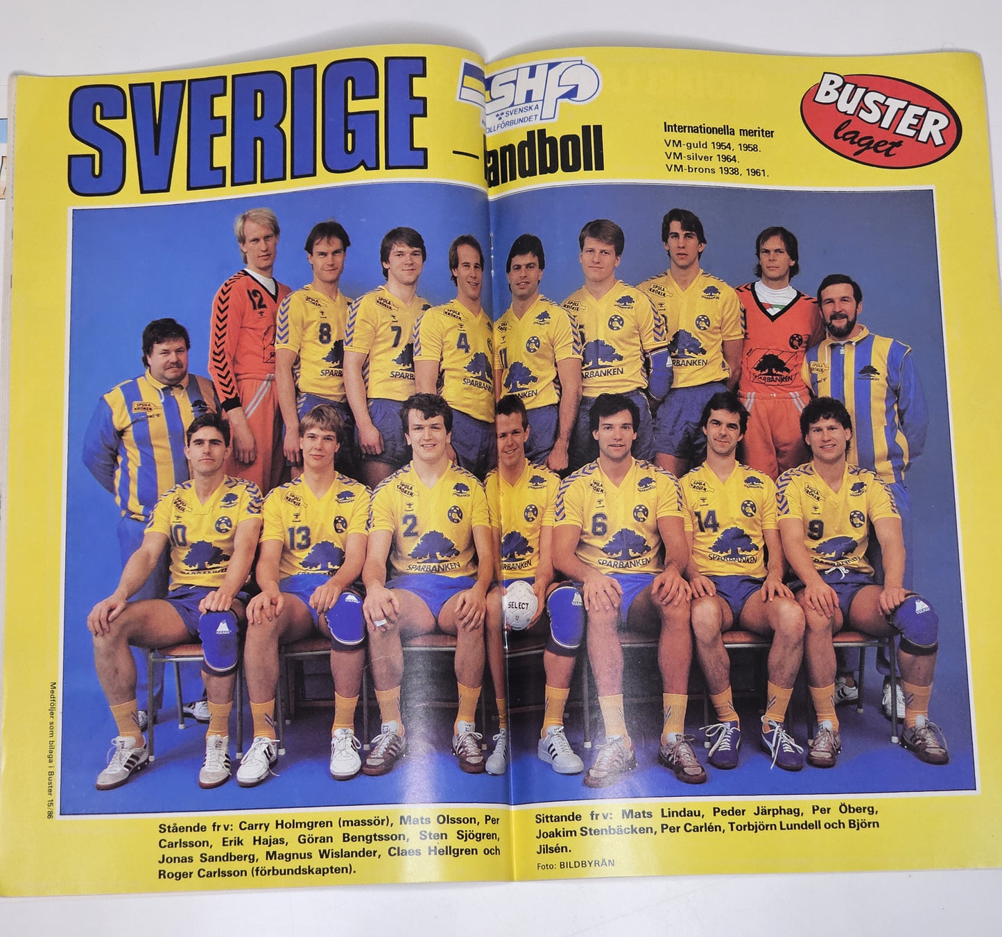 Buster Nr 15 1986 #FN# + Affisch