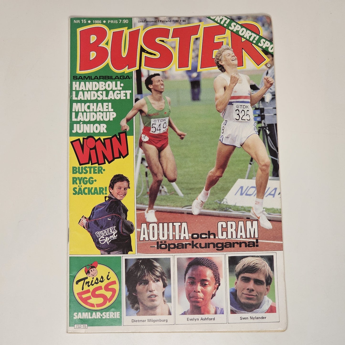 Buster Nr 15 1986 #FN# + Affisch
