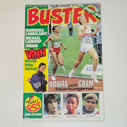 Buster Nr 15 1986 #VF# + Affisch
