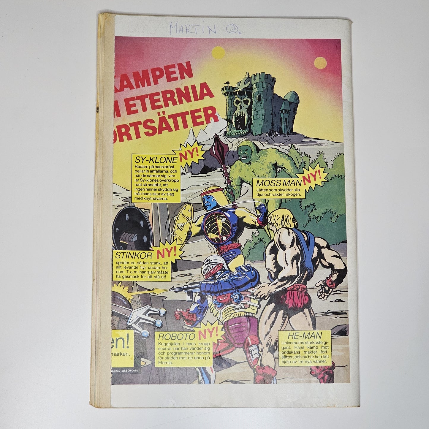 Buster Nr 16 1986 #VG# + Bilaga