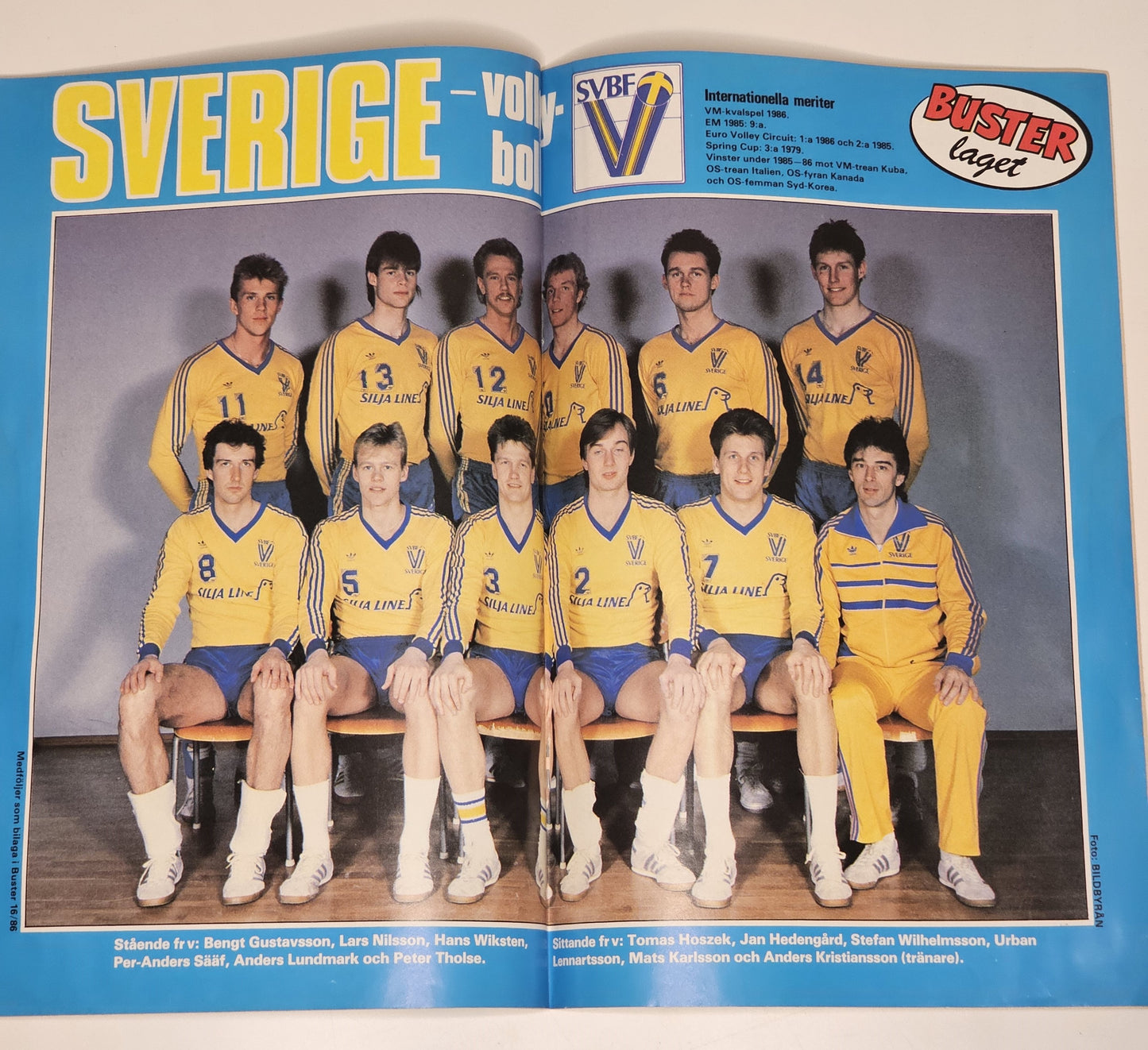 Buster Nr 16 1986 #FN# + Affisch