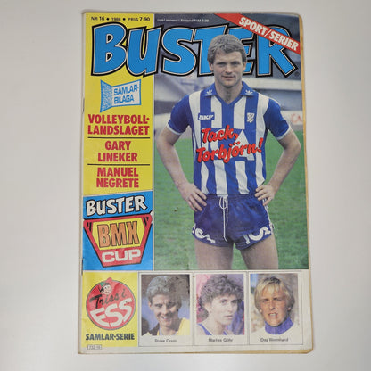 Buster Nr 16 1986 #VG# + Bilaga