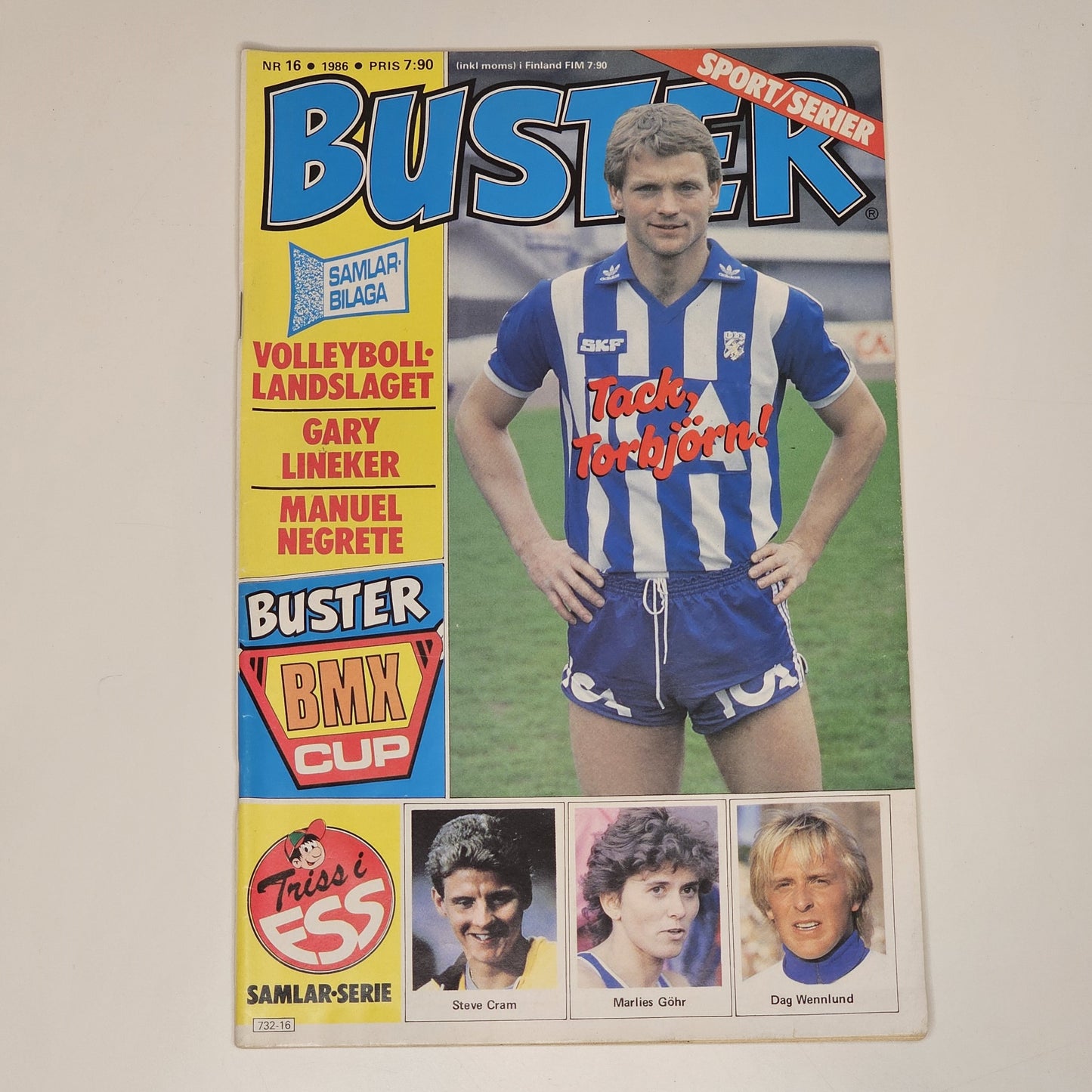 Buster Nr 16 1986 #FN# + Affisch