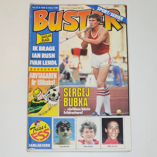 Buster Nr 17 1986 #VG# (Sergej Bubka)