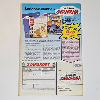 Buster Nr 22 1986 #VG# + Affisch