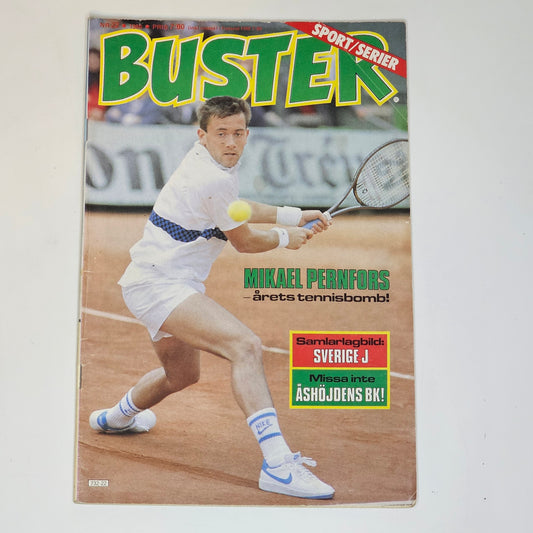 Buster Nr 22 1986 #VG# + Affisch