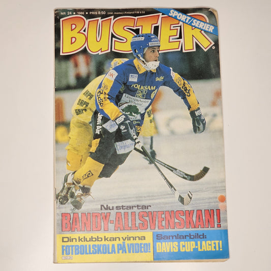 Buster Nr 24 1986 #FN# + Affisch