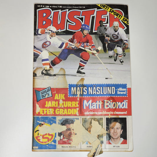 Buster Nr 6 1986 #FR#