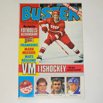Buster Nr 8 1986 #FN# + Affisch