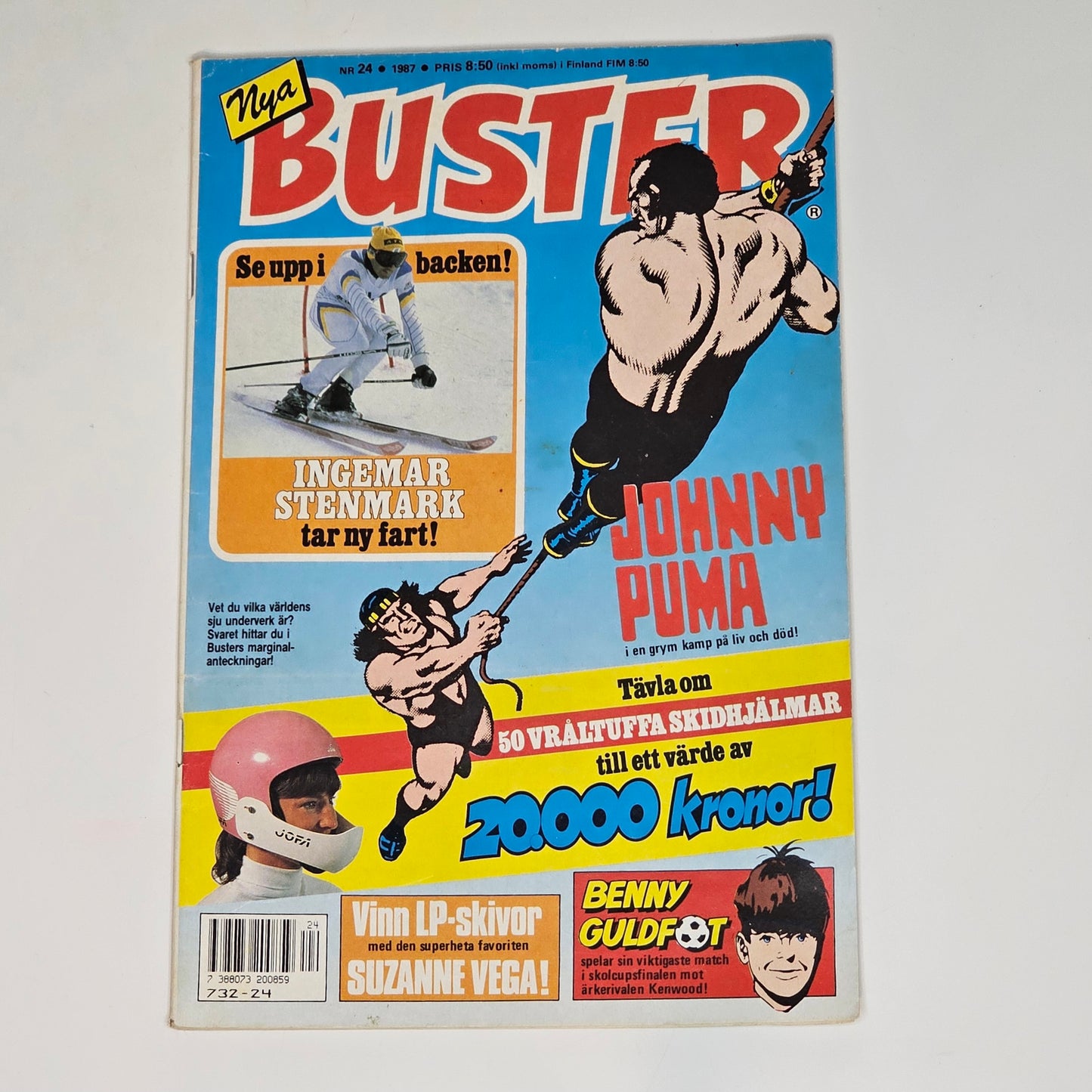 Buster Nr 24 1987 #VG# - Ingemar Stenmark
