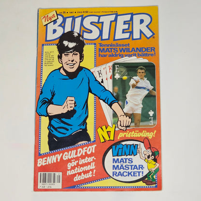 Buster Nr 25 1987 #FN# - Mats Wilander