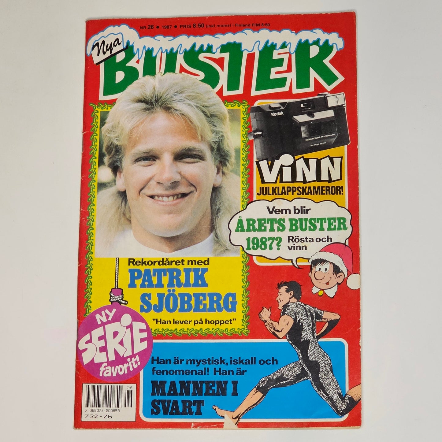Buster Nr 26 1987 #VG# - Patrik Sjöberg
