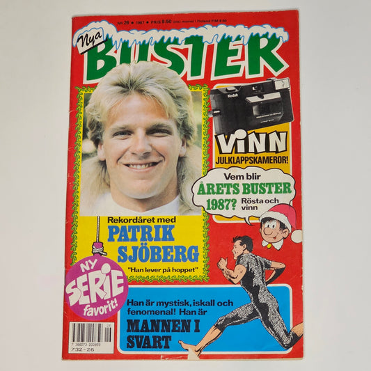 Buster Nr 26 1987 #VG# - Patrik Sjöberg
