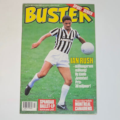 Buster Nr 7 1987 #FN# - Ian Rush