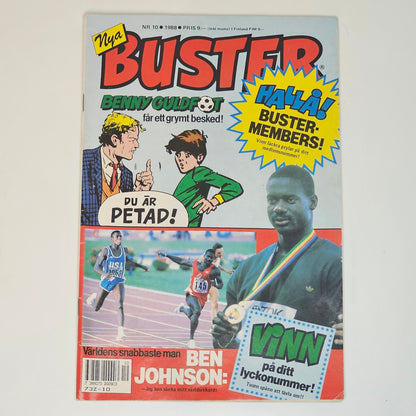 Buster Nr 10 1988 #VG# - Ben Johnson