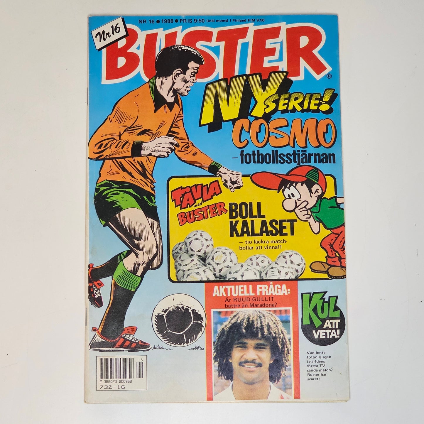 Buster Nr 16 1988 #VG#