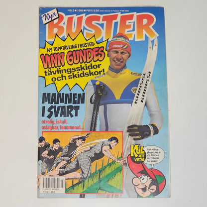 Buster Nr 2 1988 #VG# - Gunde Svan