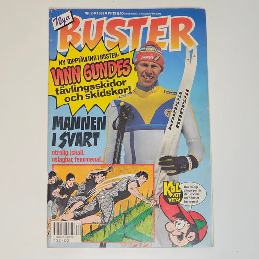 Buster Nr 2 1988 #VG# - Gunde Svan