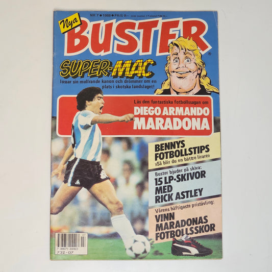 Buster Nr 7 1988 #FN# - Diego Armando Maradona