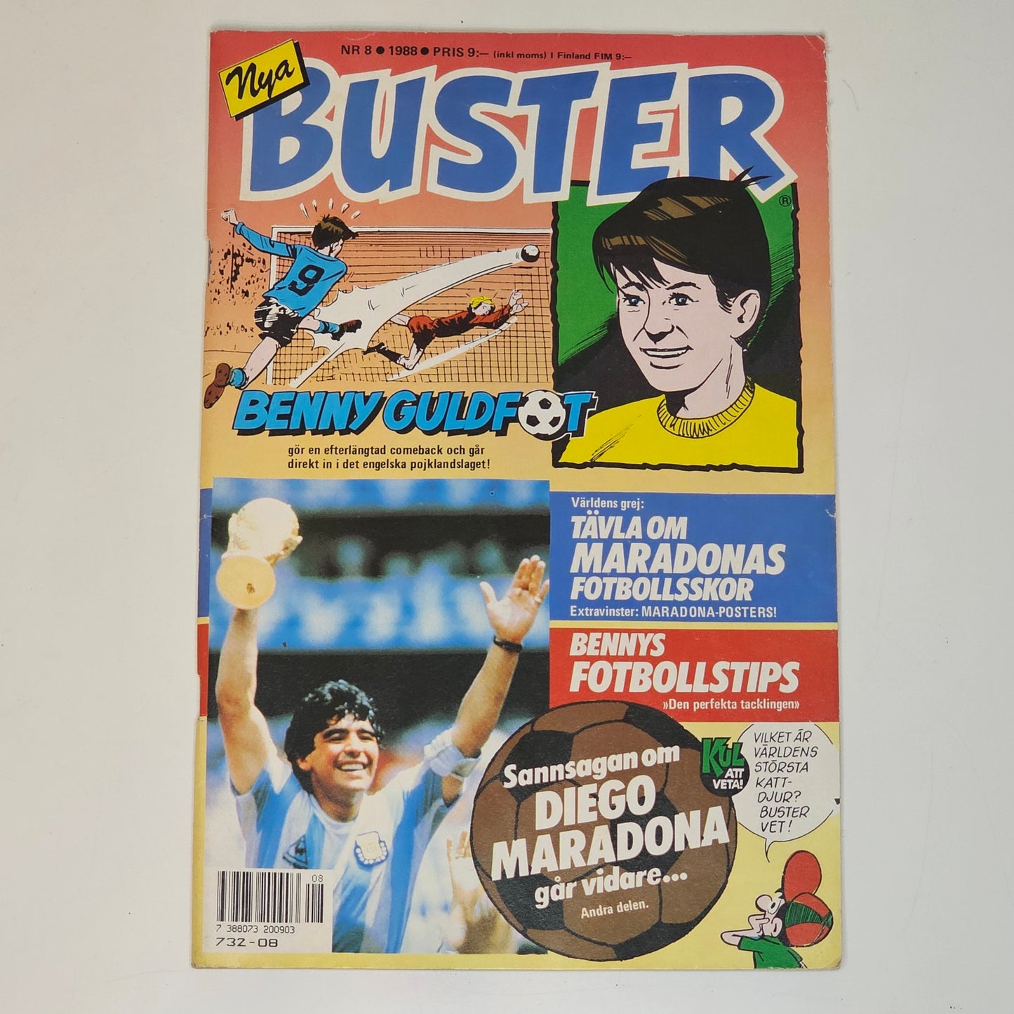 Buster Nr 8 1988 #GD#