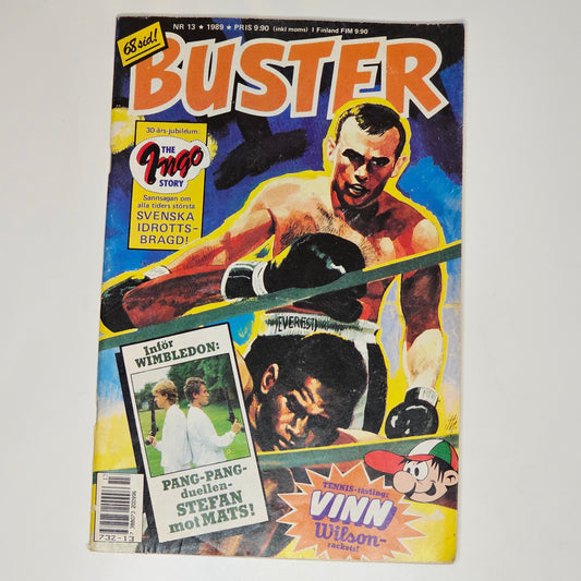 Buster Nr 13 1989 #VG# + Prenumerationsbilaga