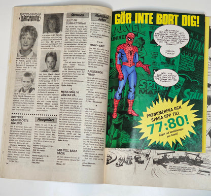 Buster Nr 13 1989 #VG# + Prenumerationsbilaga