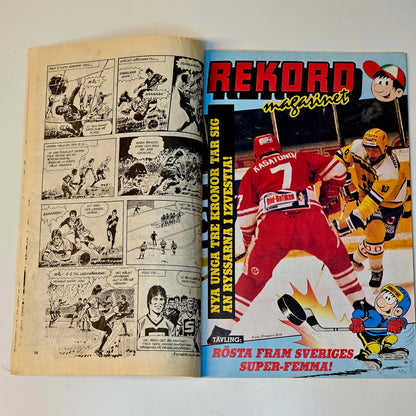 Buster Nr 25 1989 #VG# + Rekordmagasinet