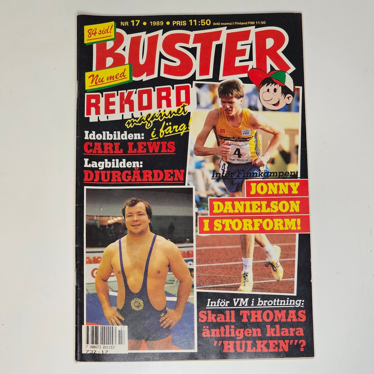 Buster Nr 17 1989 #FN# + Rekordmagasinet