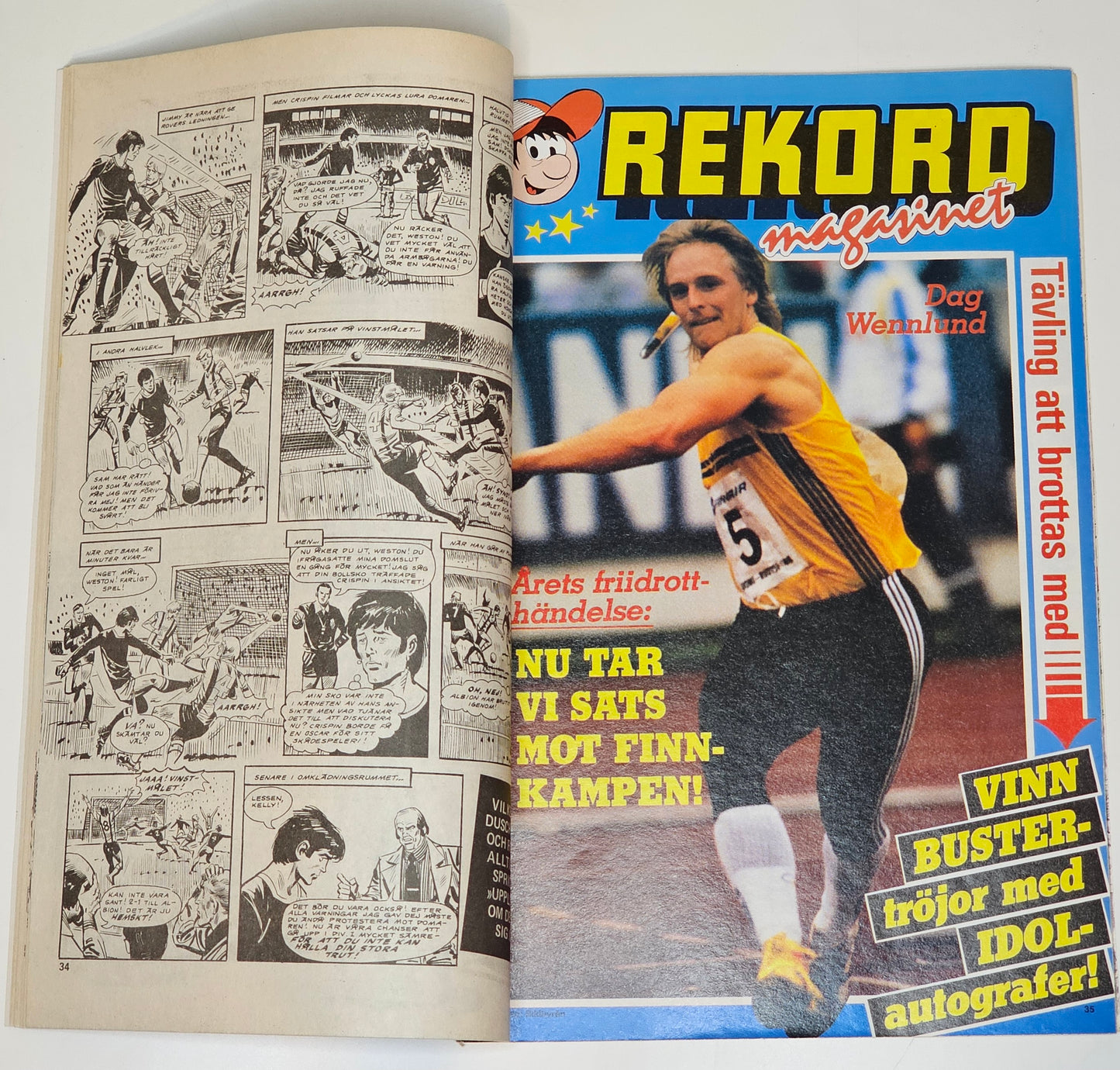 Buster Nr 17 1989 #FN# + Rekordmagasinet