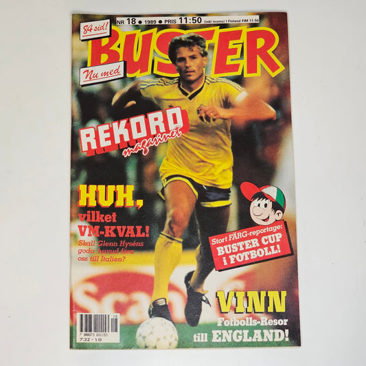Buster Nr 18 1989 #FN# + Rekordmagasinet