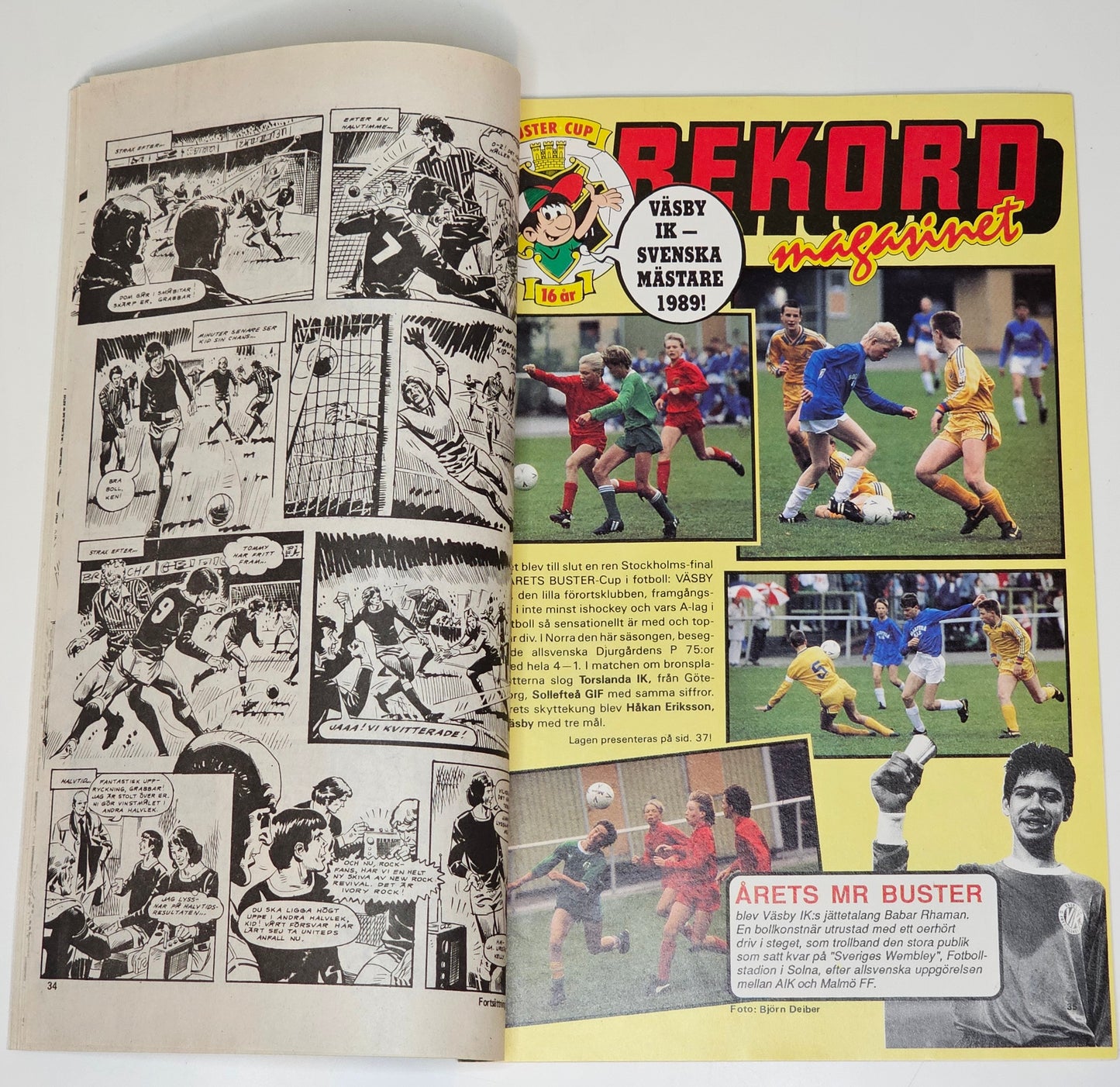 Buster Nr 18 1989 #FN# + Rekordmagasinet