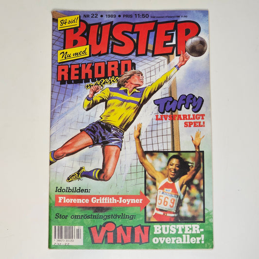 Buster Nr 22 1989 #VF# + Rekordmagasinet