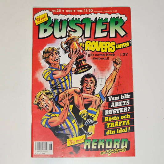 Buster Nr 26 1989 #FN# + Rekordmagasinet