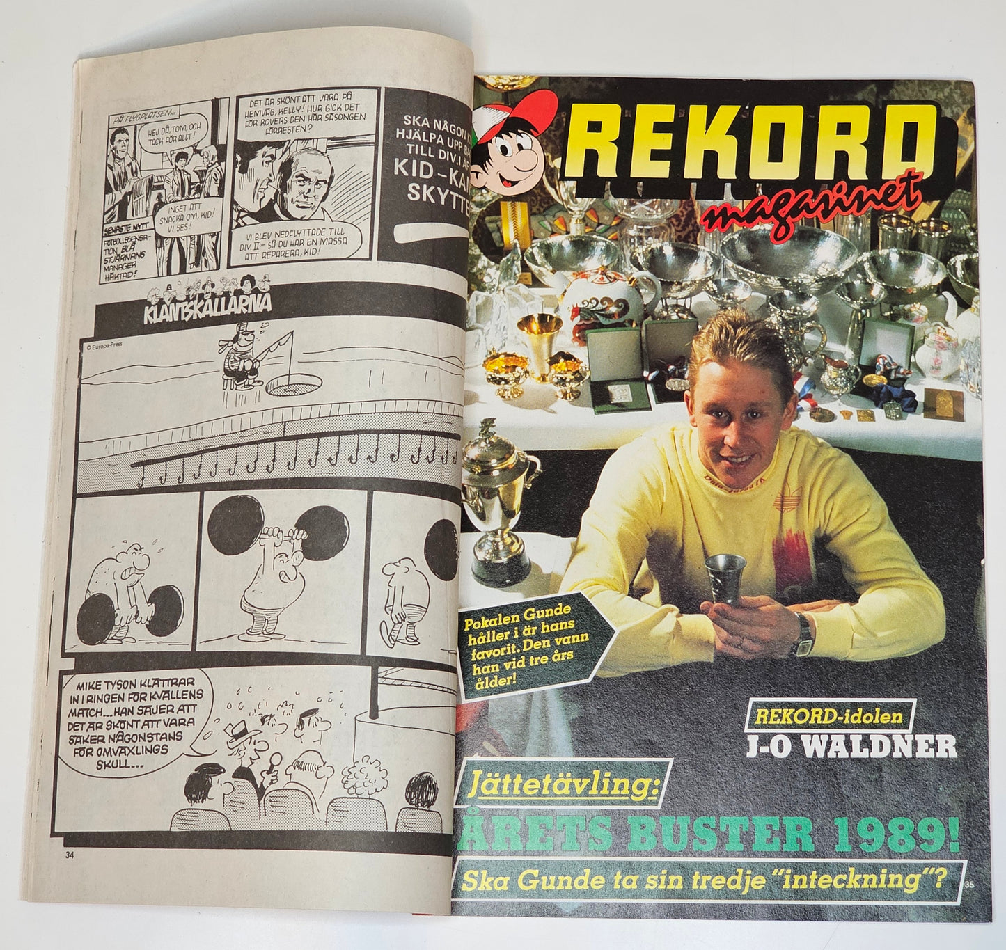 Buster Nr 26 1989 #FN# + Rekordmagasinet