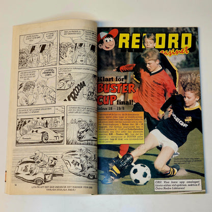 Buster Nr 16 1990 #VG# + Rekordmagasinet