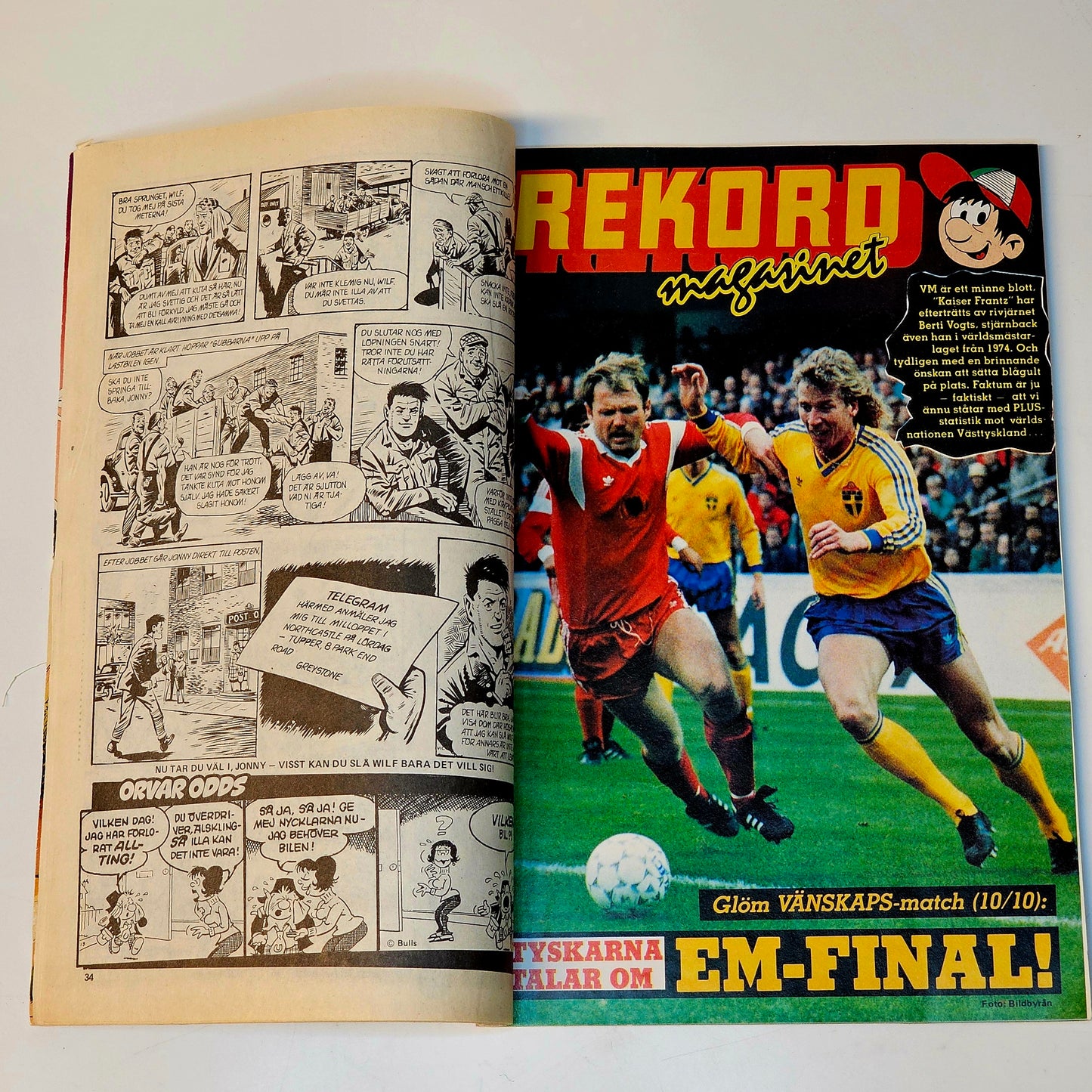 Buster Nr 20 1990 #VG# + Rekordmagasinet