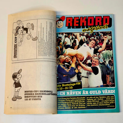 Buster Nr 21 1990 #VG# + Rekordmagasinet