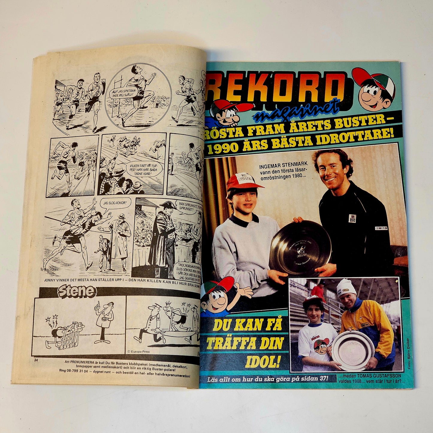 Buster Nr 26 1990 #FN# + Rekordmagasinet