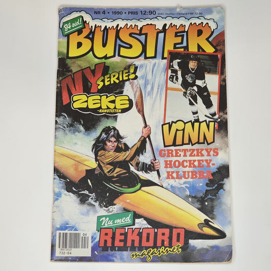 Buster Nr 4 1990 #FN# + Bilaga