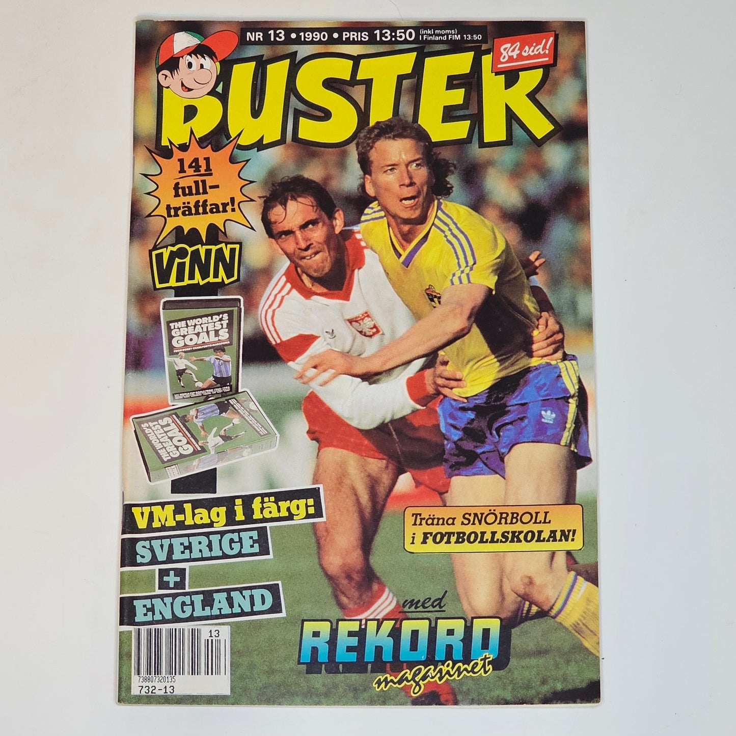 Buster Nr 13 1990 #FN# + Rekordmagasinet