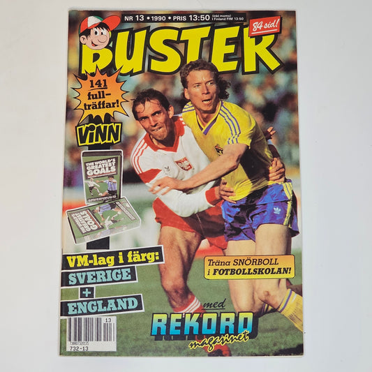 Buster Nr 13 1990 #FN# + Rekordmagasinet