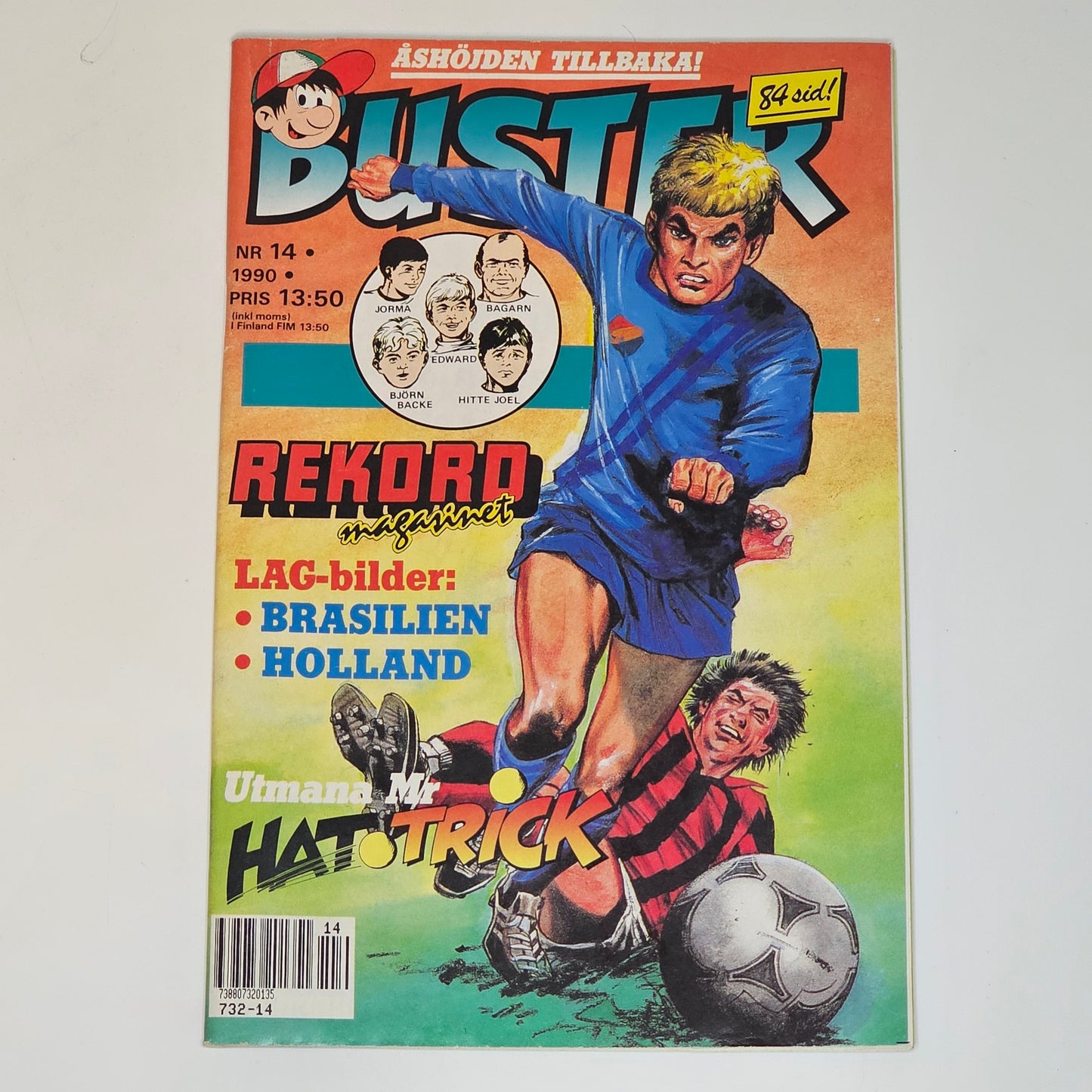 Buster Nr 14 1990 #FN# + Rekordmagasinet