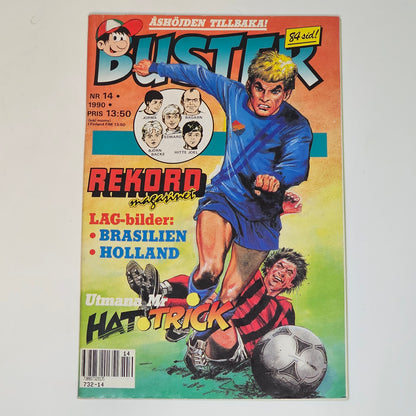 Buster Nr 14 1990 #FN# + Rekordmagasinet