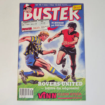 Buster Nr 16 1990 #FN# + Rekordmagasinet