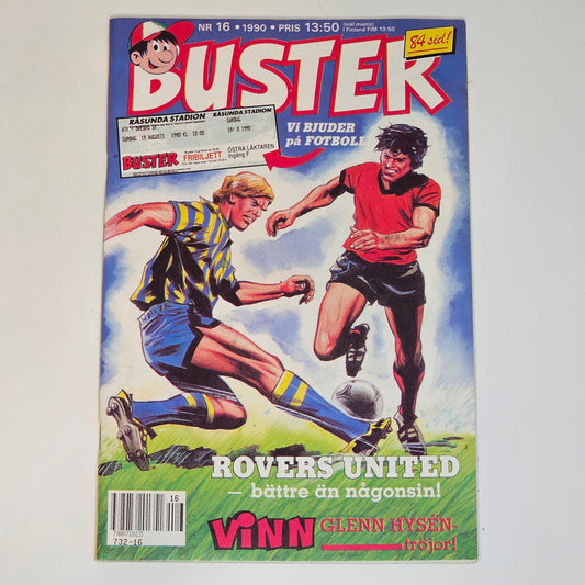 Buster Nr 16 1990 #FN# + Rekordmagasinet