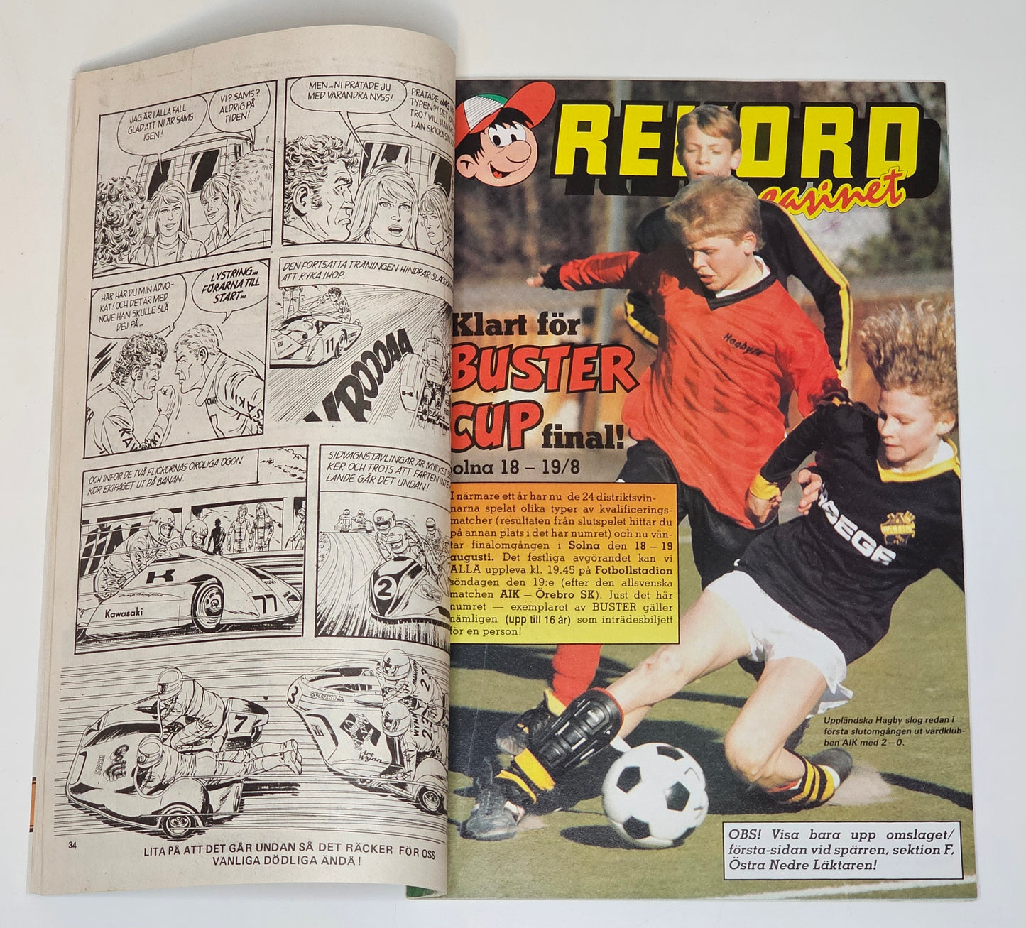 Buster Nr 16 1990 #FN# + Rekordmagasinet