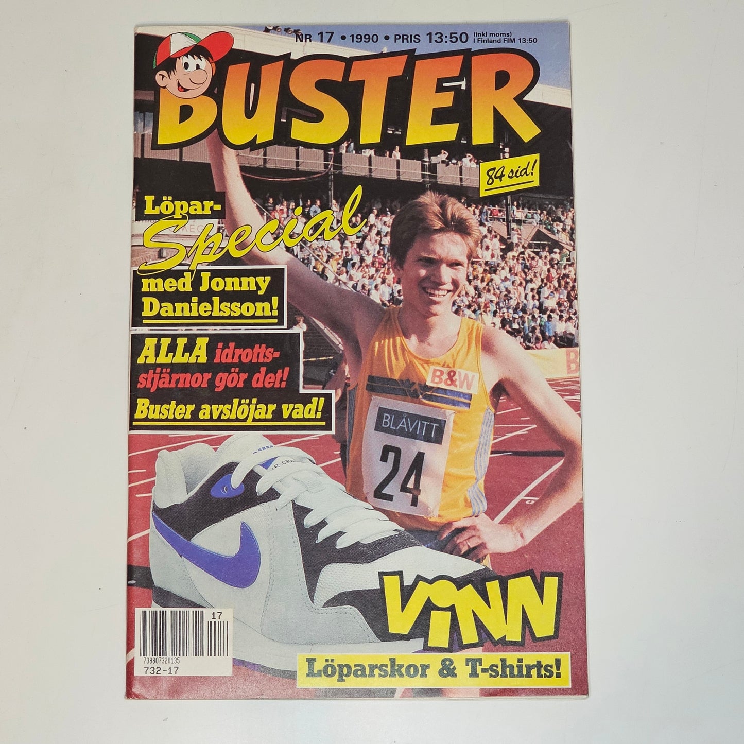 Buster Nr 17 1990 #VF# + Rekordmagasinet